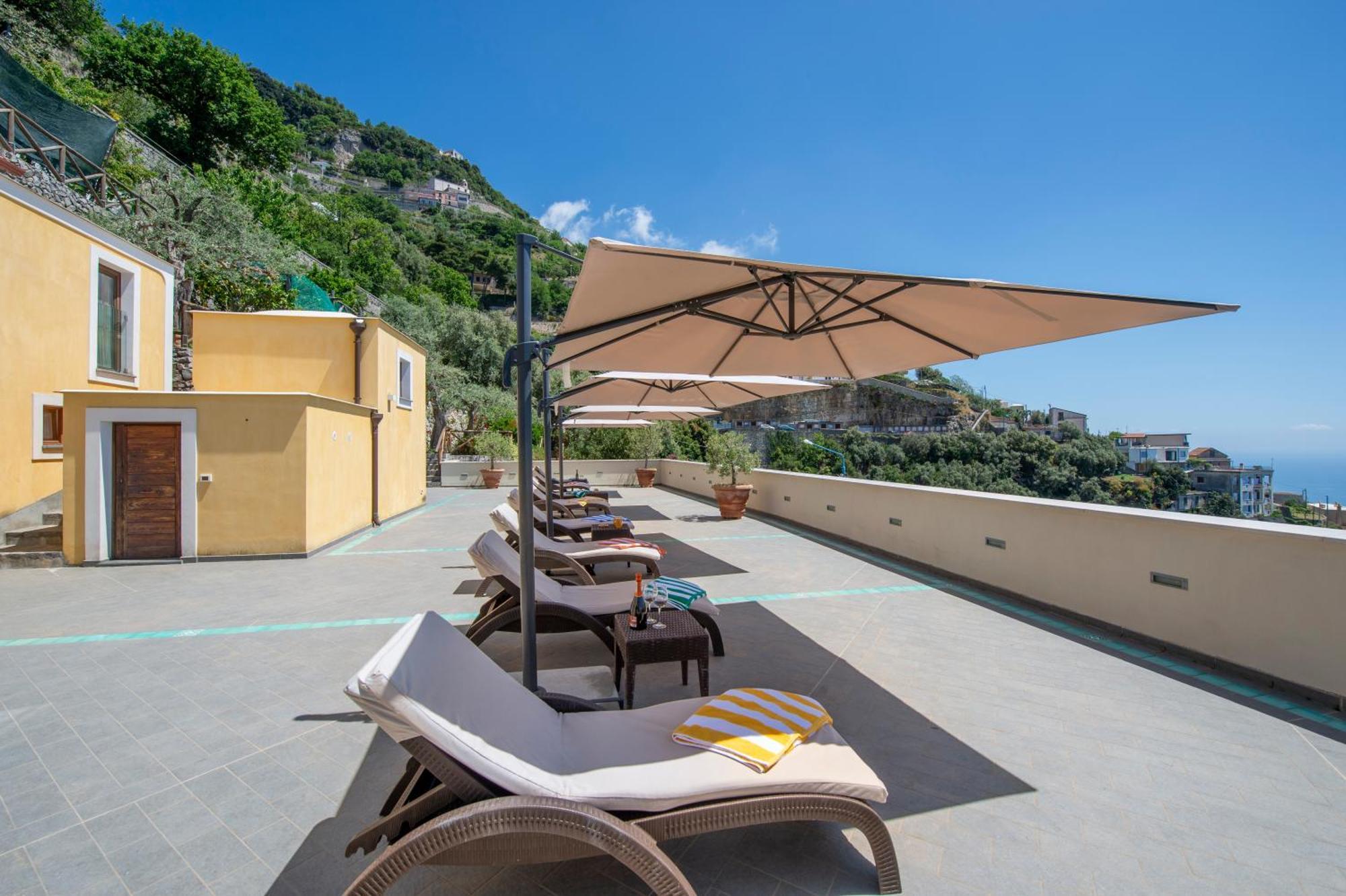 Le Contrade By Sosore Holiday Homes -Amalfi Coast فوروري الغرفة الصورة